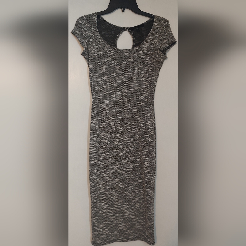 Snap knee length dress